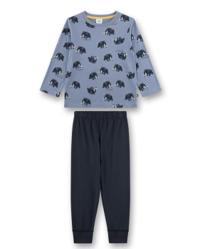 Sanetta - Schlafanzug Mammut blau